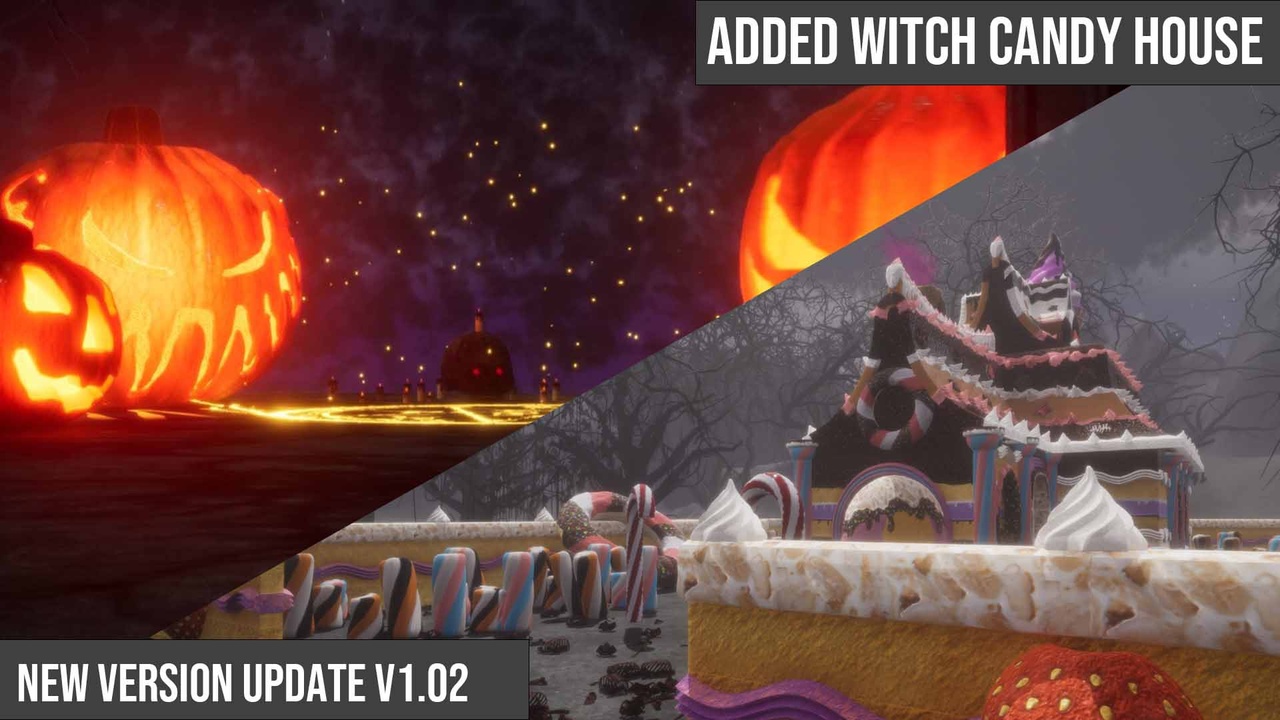 Media 1 for listing Halloween and horror environment assets V1.2
