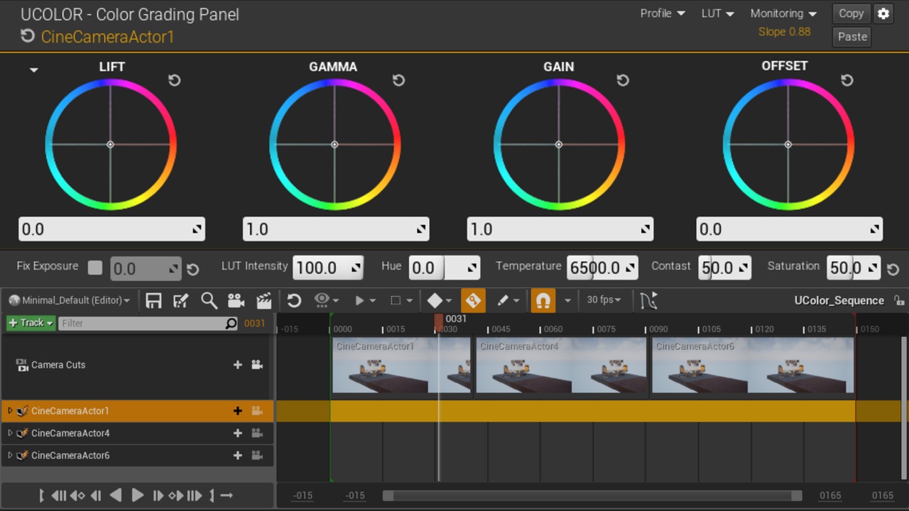 Media 1 for listing UCOLOR - Color Grading Interface