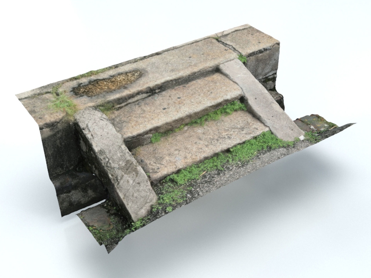 الوسائط 1 للقائمة Stairs old stone