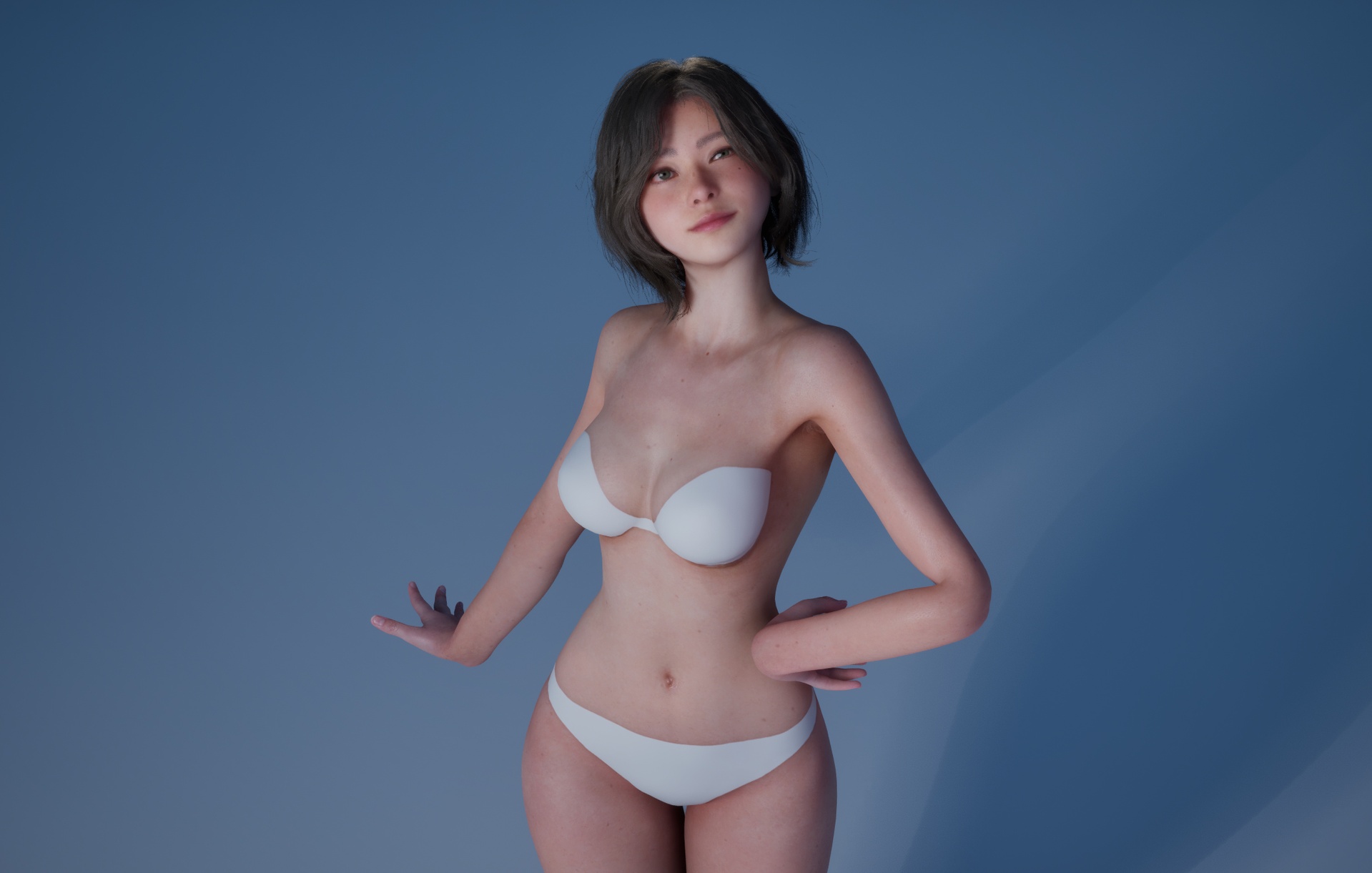 Media 1 for listing UE5 Female Base Body - Arin | MetaHuman Compatible, Fully Rigged | SH Studio