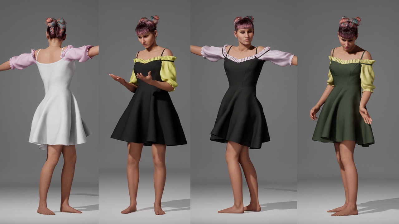 Media 1 for listing OffTheShoulderDress