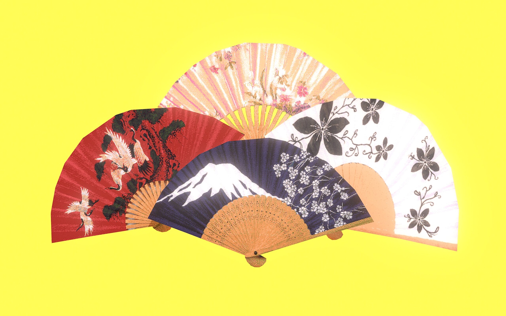 Media 1 for listing (PSX) - 4 Japanese Fan