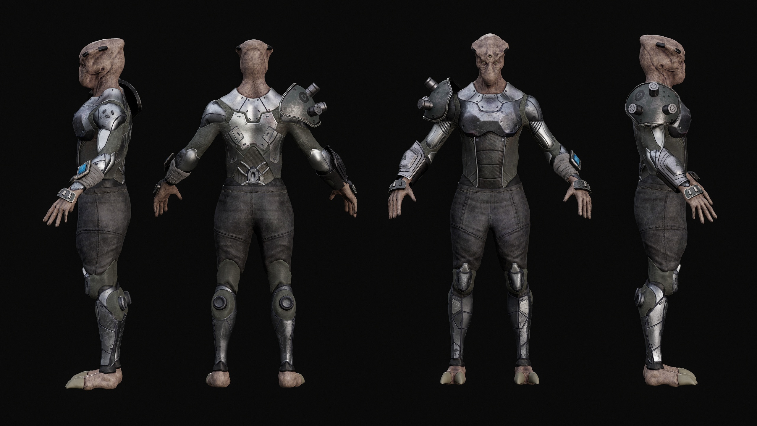 Media 1 for listing Alien warrior 01