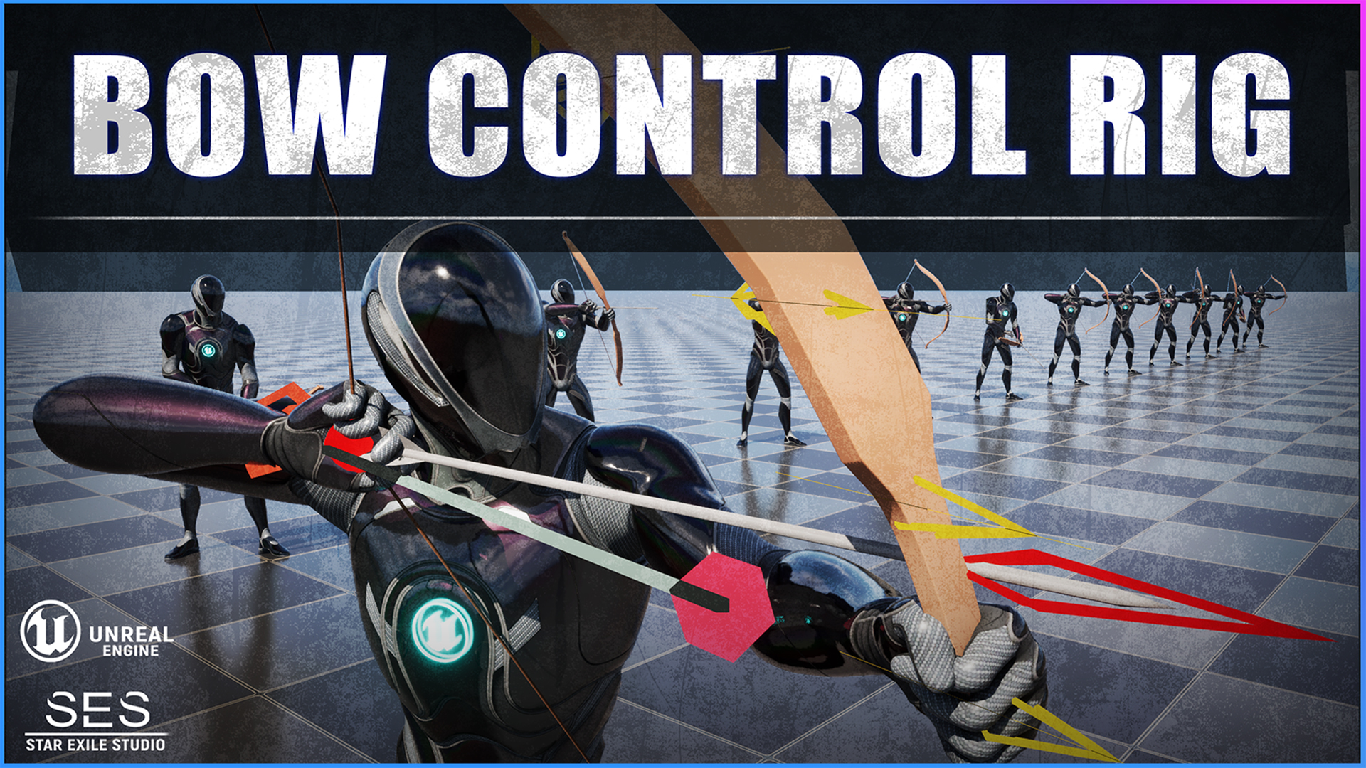 Weapon Rig Controller Bow Control Rig | Fab