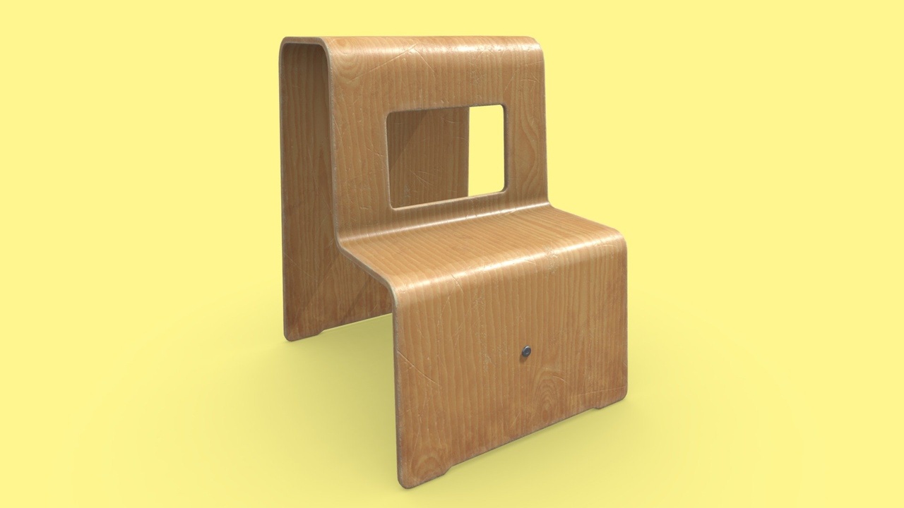 Media 1 for listing Wooden Stepping Stool