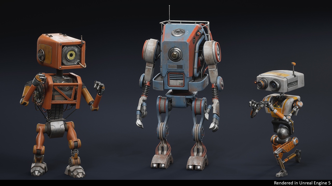 Media 1 for listing Robot Droid Pack