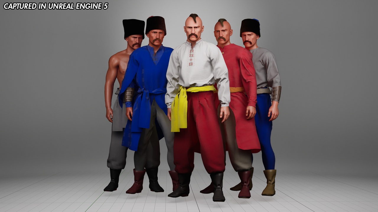 Media 1 for listing Modular Meta - Cossack Medieval Warrior