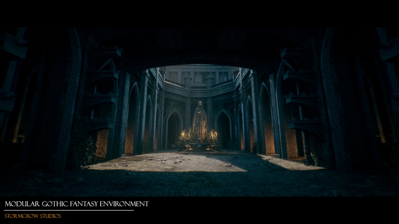Media 1 for listing Modular Gothic/Fantasy Environment