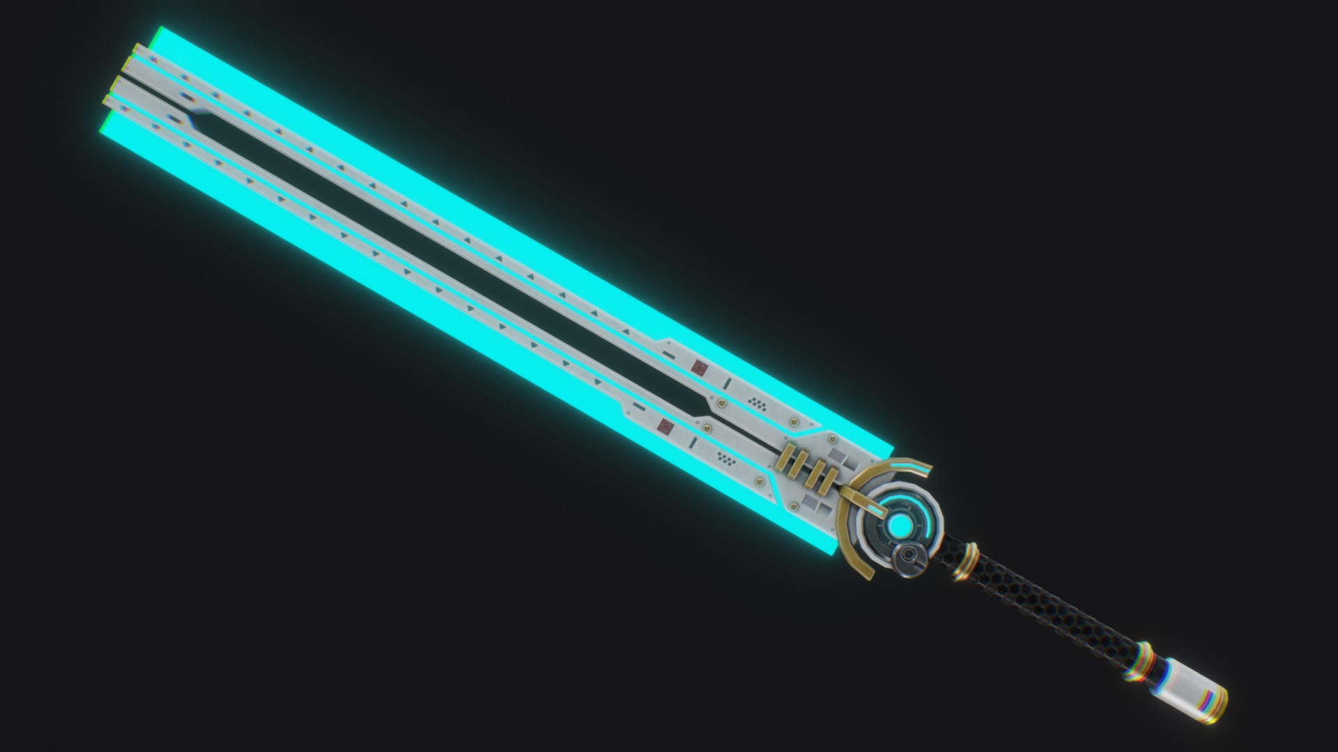 Scifi great sword | Fab