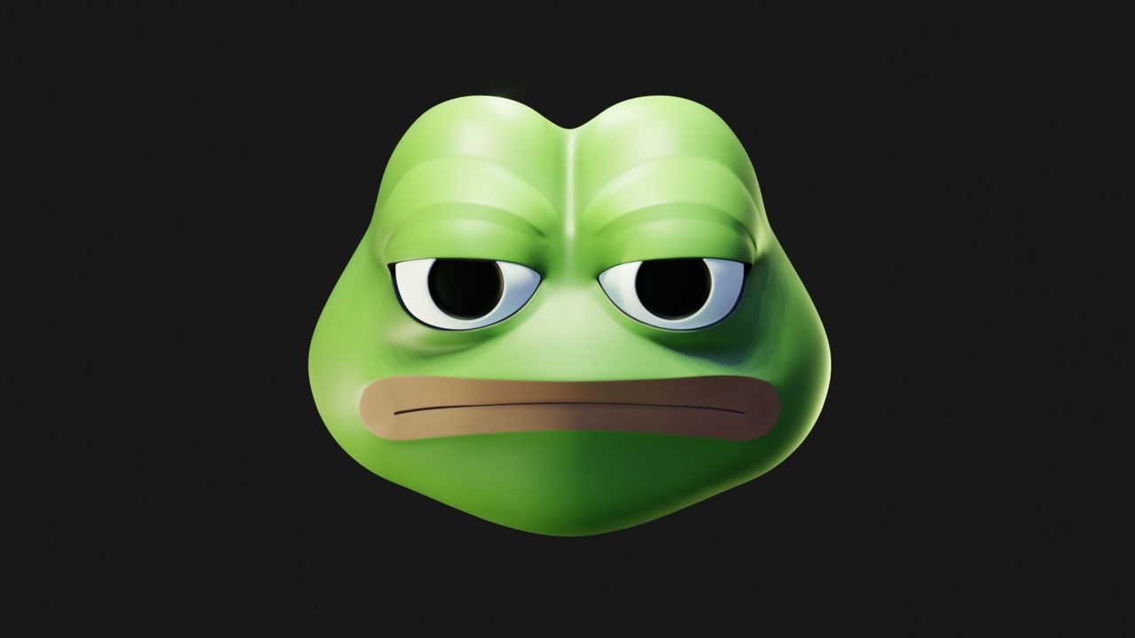 Unamused Pepe 제품 등록을 위한 미디어 1개