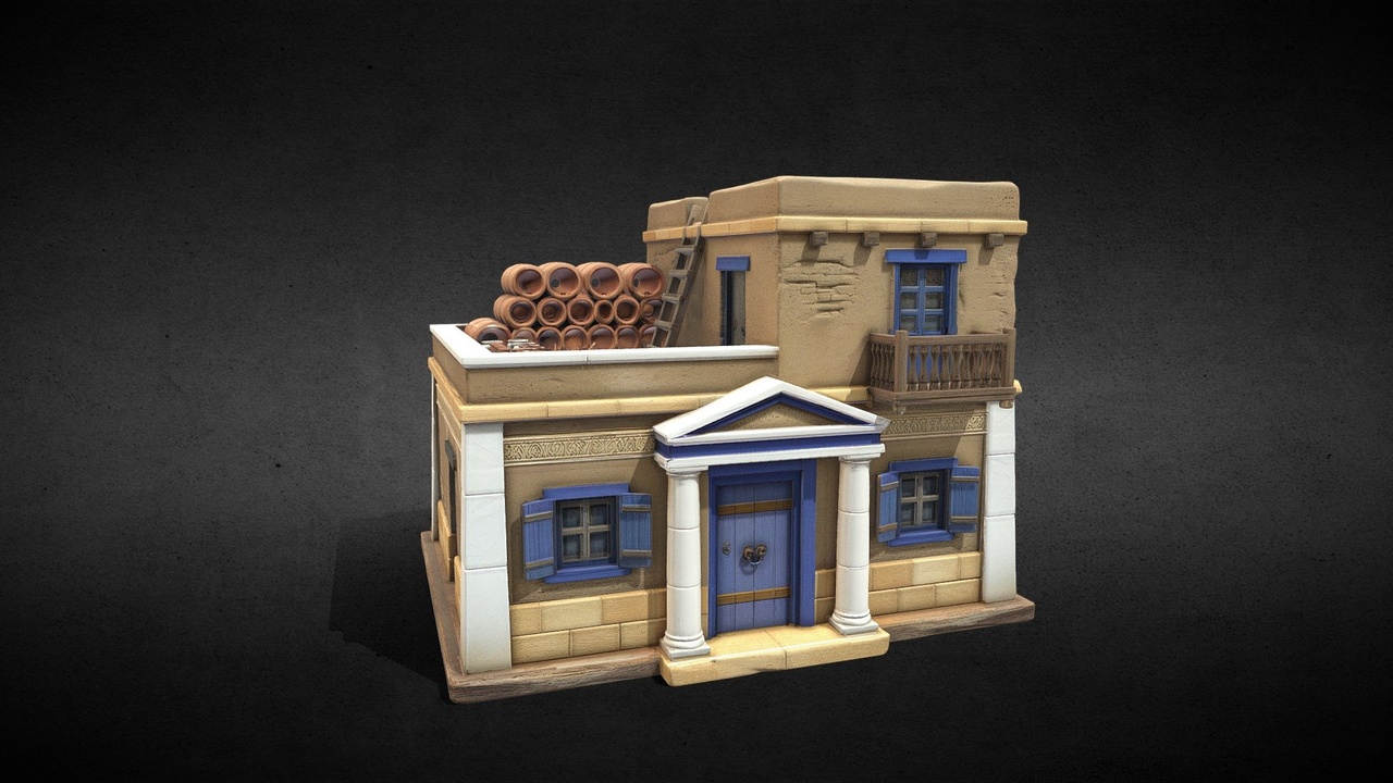 Media 1 for listing Stylized House – Tier I