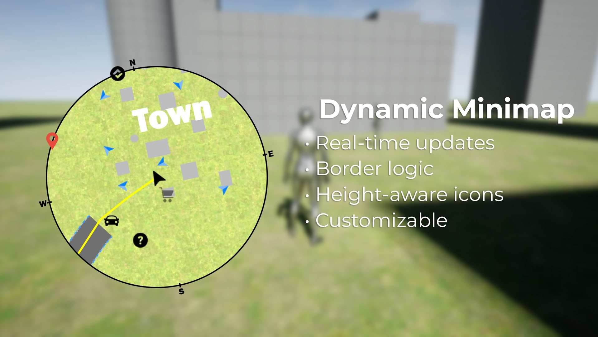 商品 Map System – WorldMap & Minimap 的媒体 1