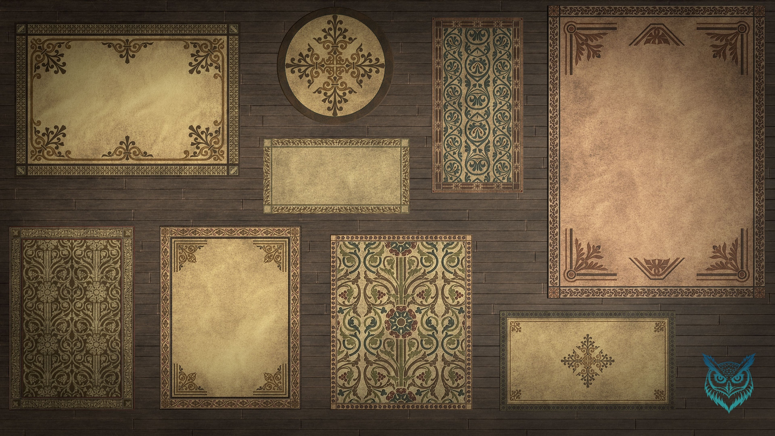 Media 1 for listing Medieval Rug Pack - Game Ready