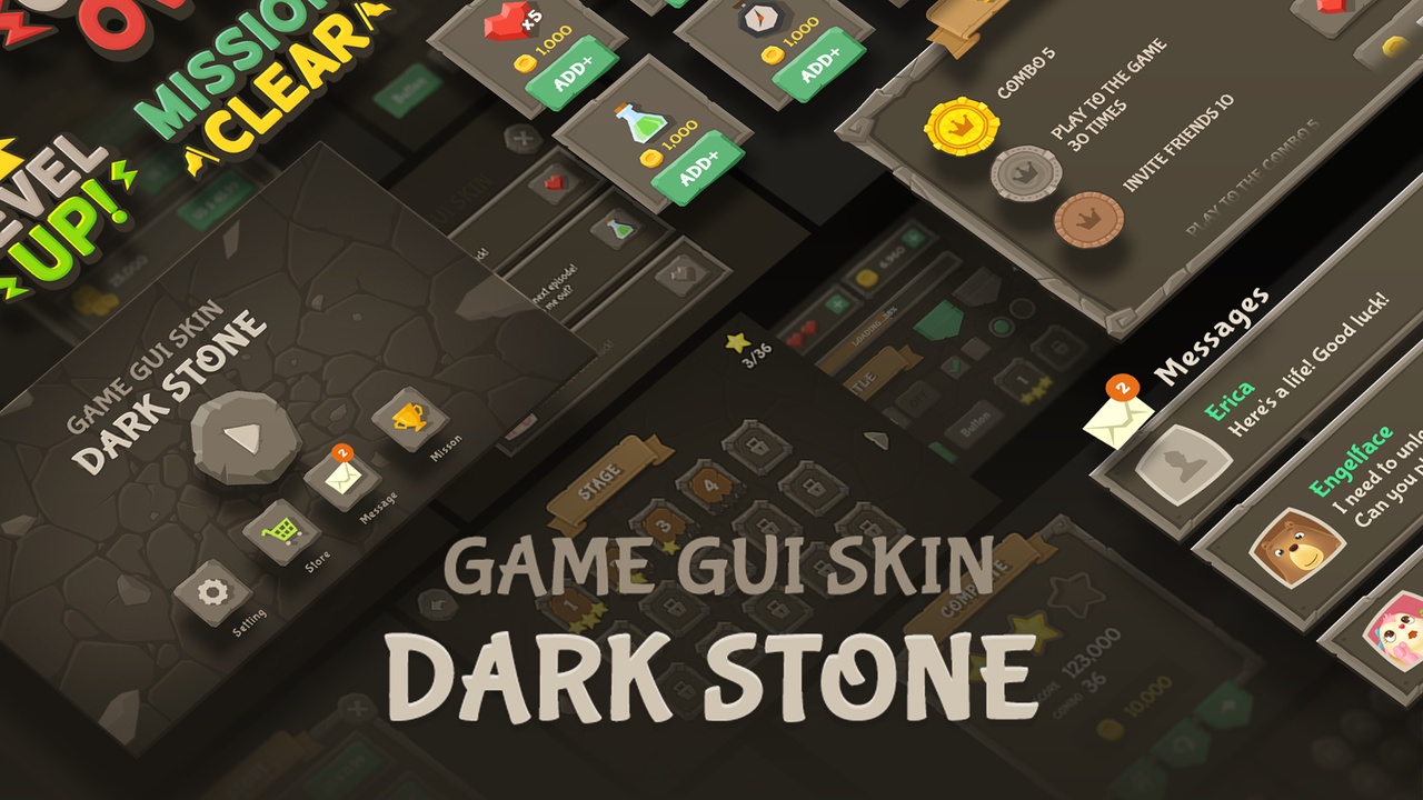 Media 1 for listing GUI - Dark Stone