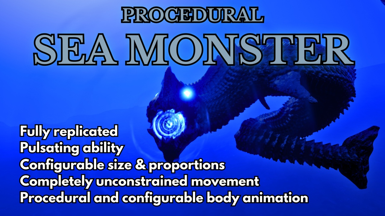 Media 1 for listing Procedural Sea Monster