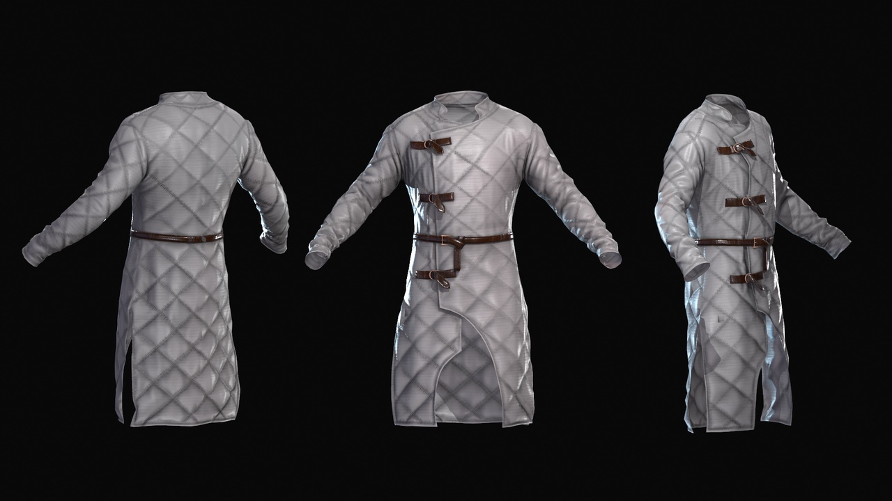 Media 1 for listing Medieval Winter Coat For Metahuman - MHPKG