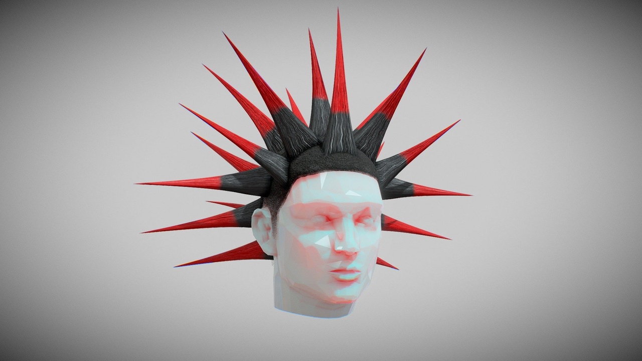 Media 1 for listing Spiky Hair