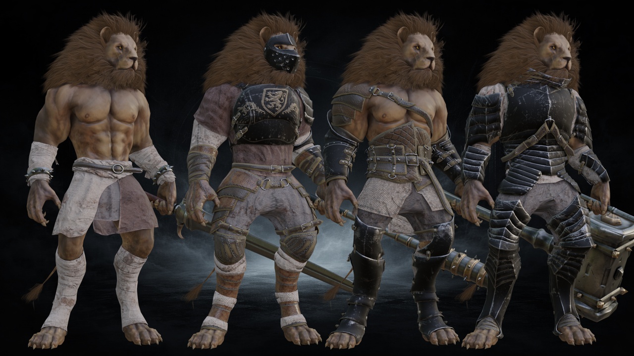 Media 1 for listing Lion Knight Warrior