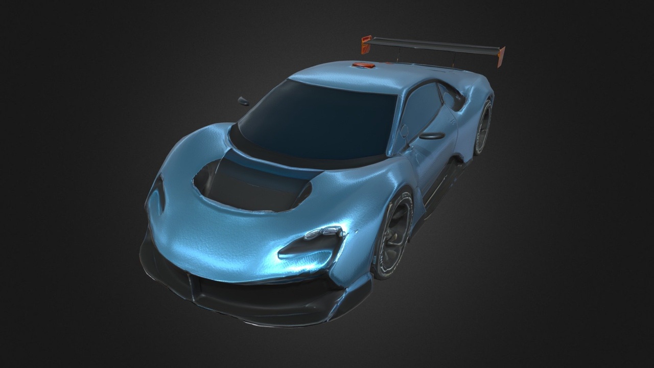 Media 1 for listing Blue Sports Car