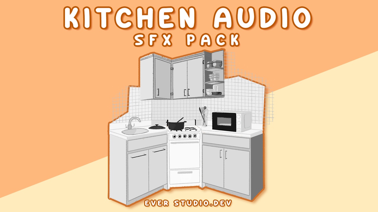 Media 1 for listing Kitchen Audio SFX Pack