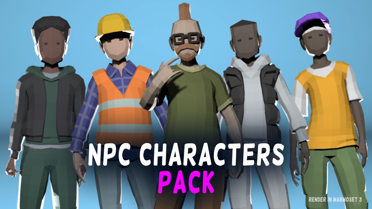 Media 1 for listing NPC characters pack