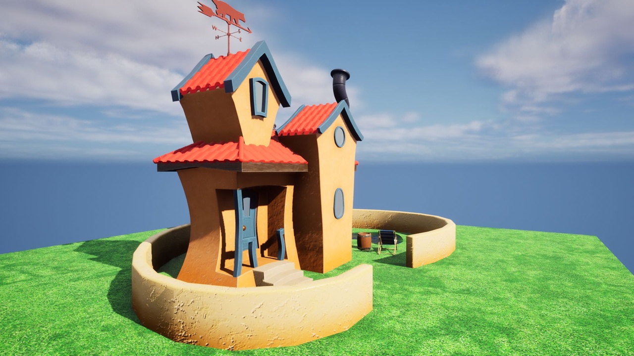 Media 1 for listing 3D Stylized House