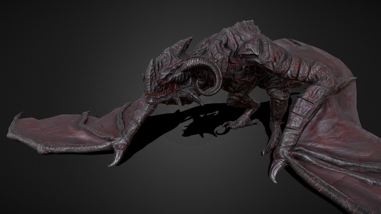 Media 1 for listing Hell Wyvern | Infernal Dragon | HiepVu