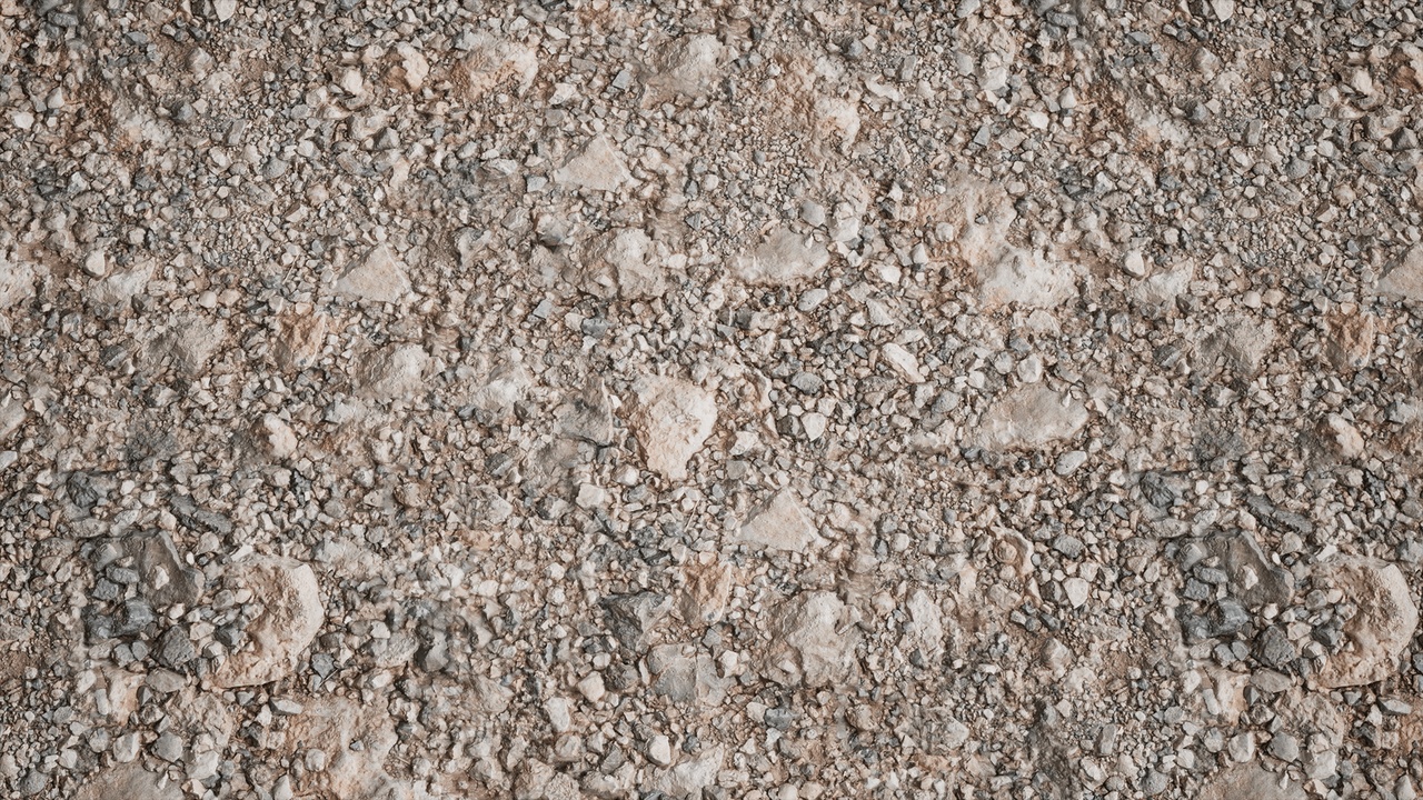 Media 1 for listing Rocky Ground 03 – Photo scanned seamless material
