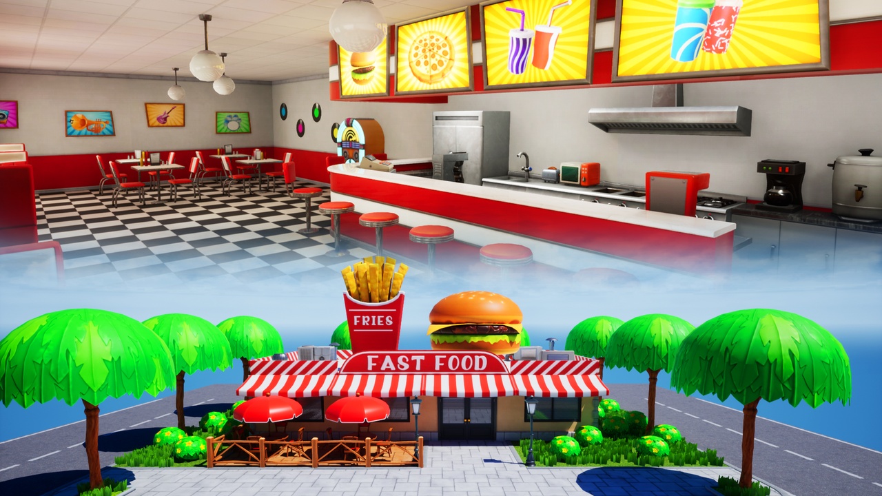 Media 1 for listing Stylized Dinner Cafe