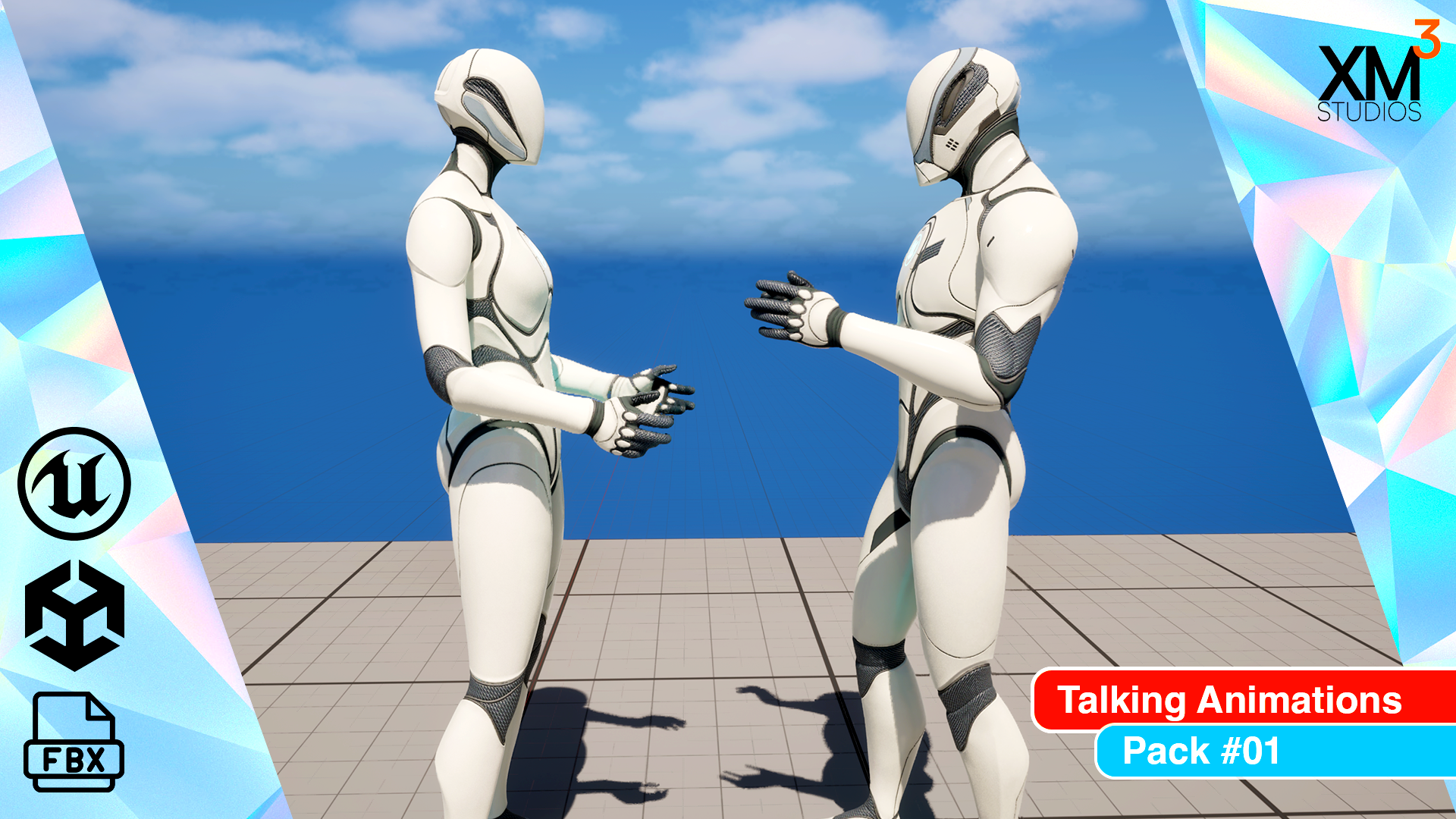 Talking Animation Keyframes Talking Animations Pack #01 | Fab