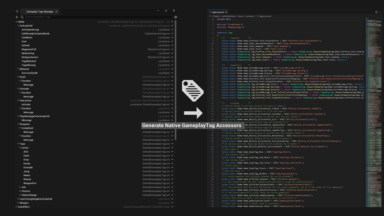 Media 1 for listing GameplayTag Utility