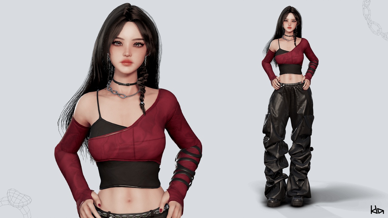 图片[5]-[Unreal Engine] K-POP SERIES – Lola-虚幻资源发布讨论论坛-虚幻引擎-IMAXCG