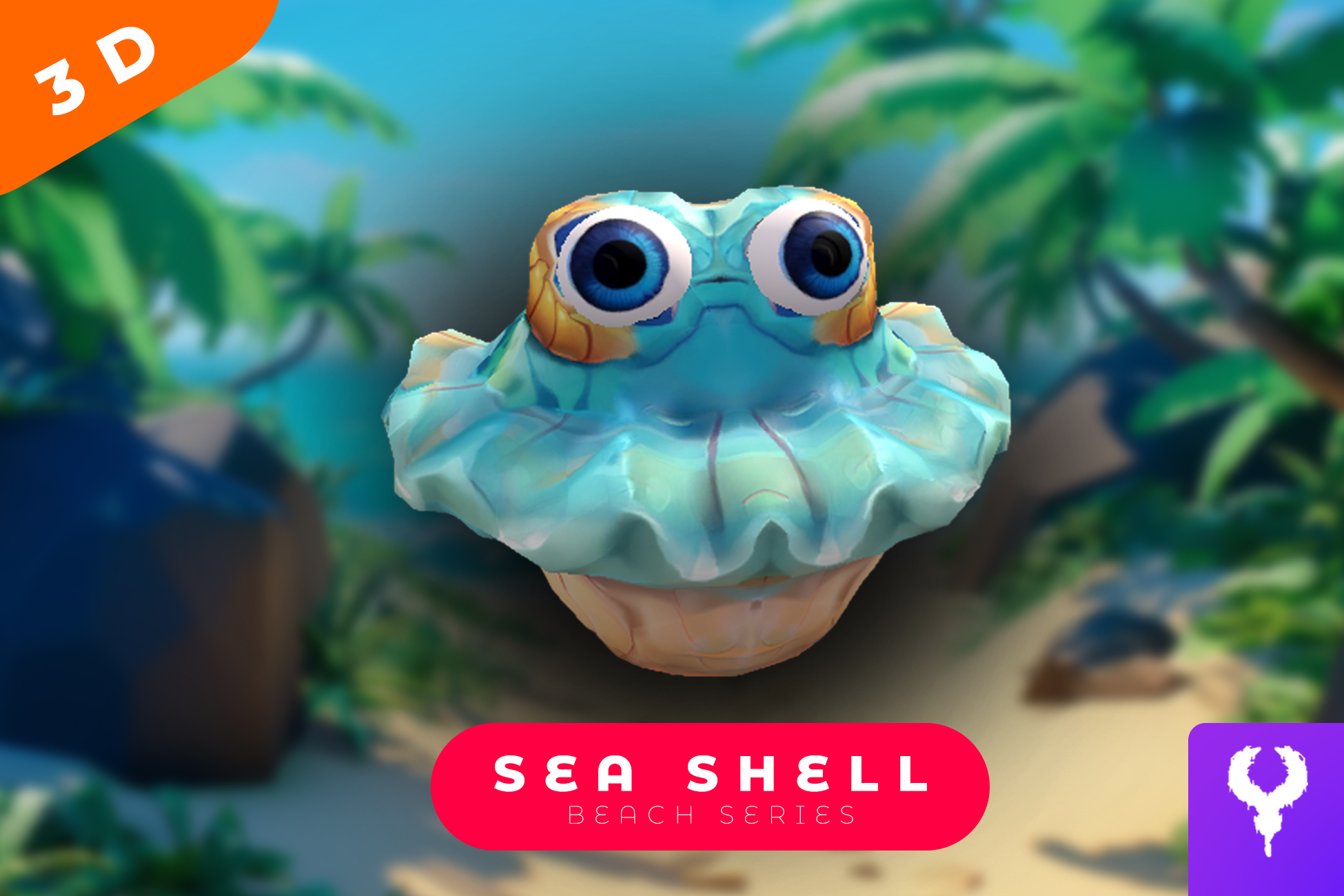 Cartoon Sea Shell | Fab