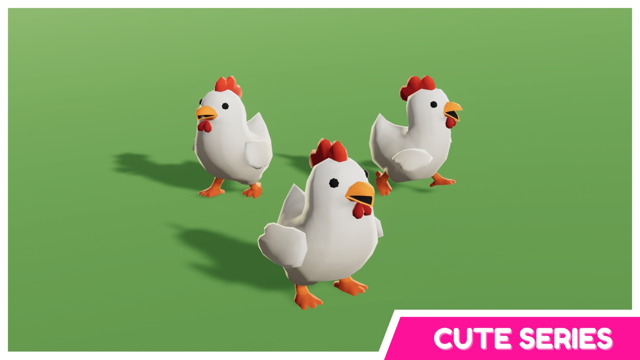 Farm Hen Cute Series 제품 등록을 위한 미디어 1개