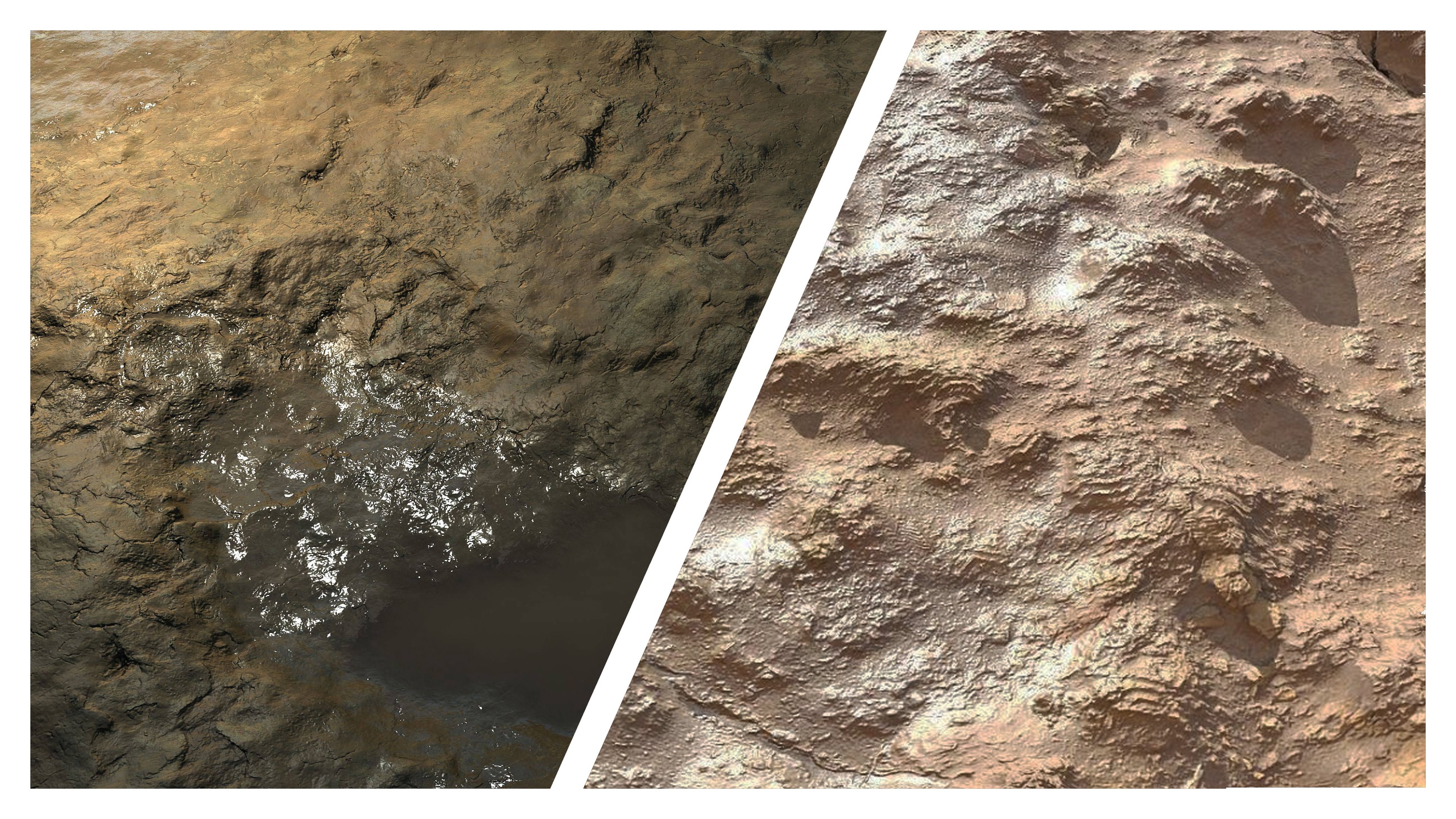 Media 1 for listing Wet Sand 8K PBR Texture Combo
