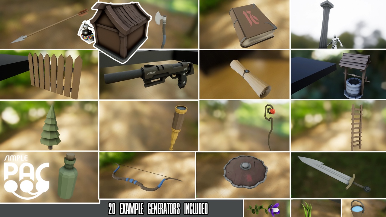 Media 1 for listing Simple Procedural Asset Creator