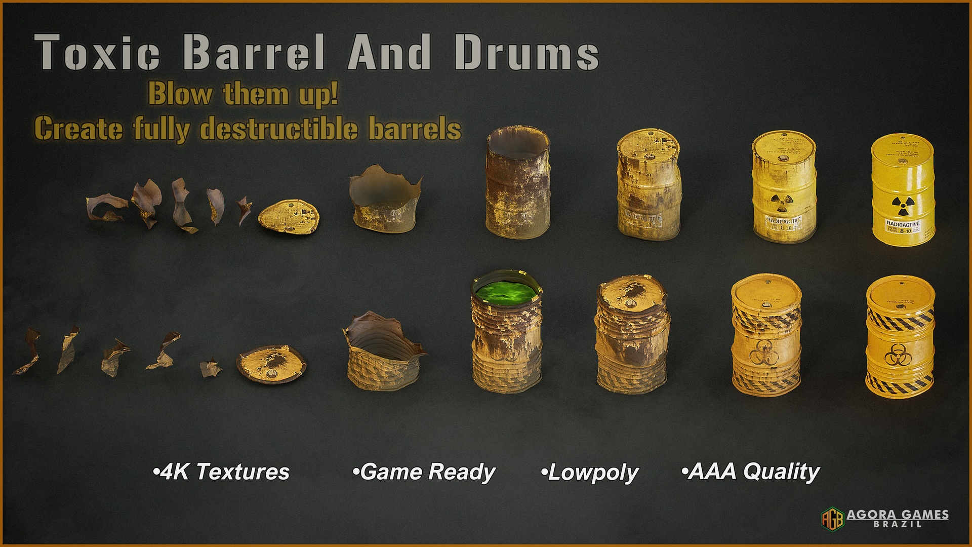 Media 1 for listing Toxic Barrel and Drums Pack