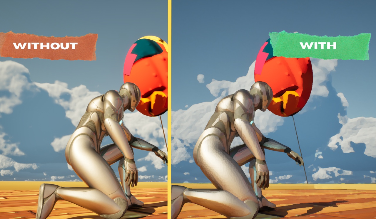 Media 1 for listing Kuwahara Post Process – Artistic Stylization Tool for Unreal Engine