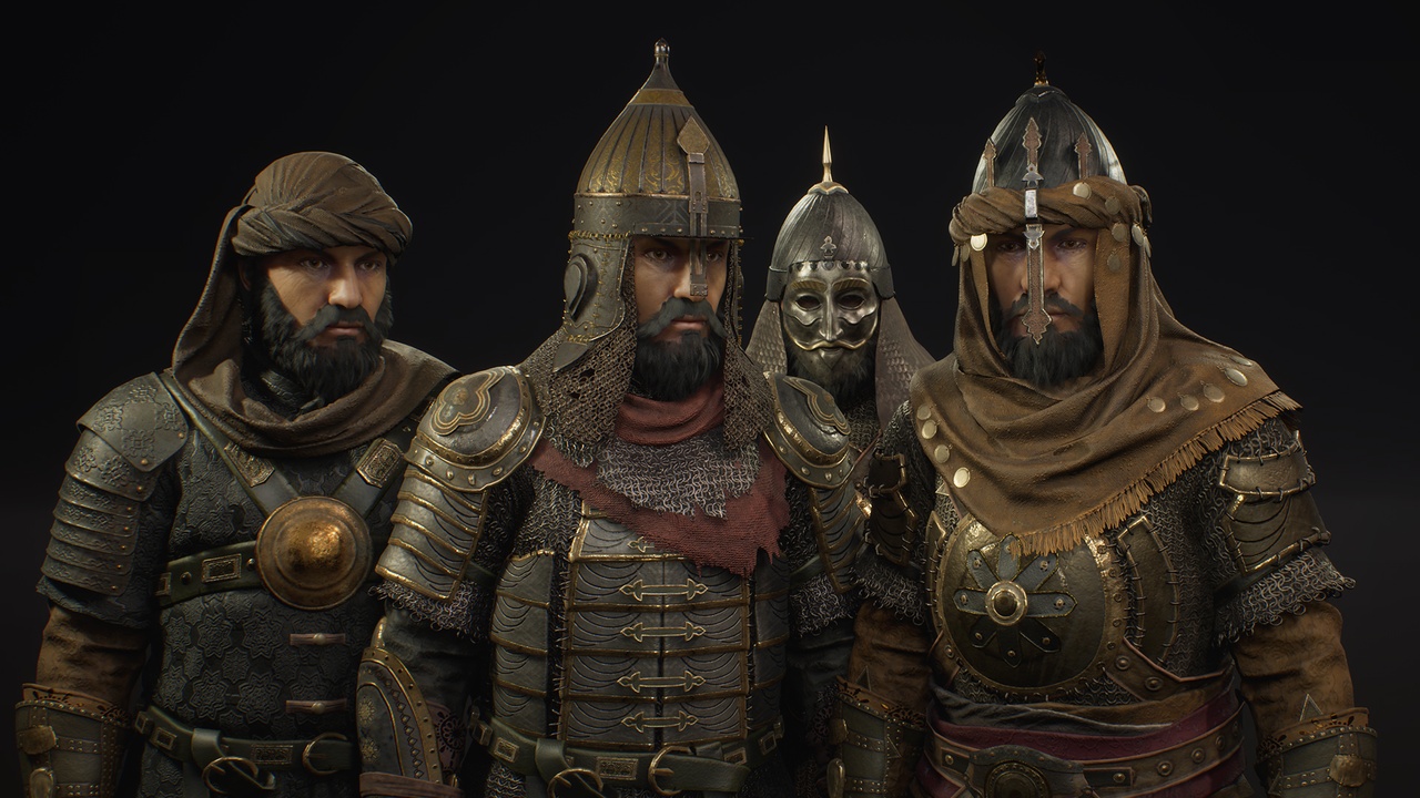 商品 Medieval Oriental Armour / NPC / Metahuman 的媒体 1