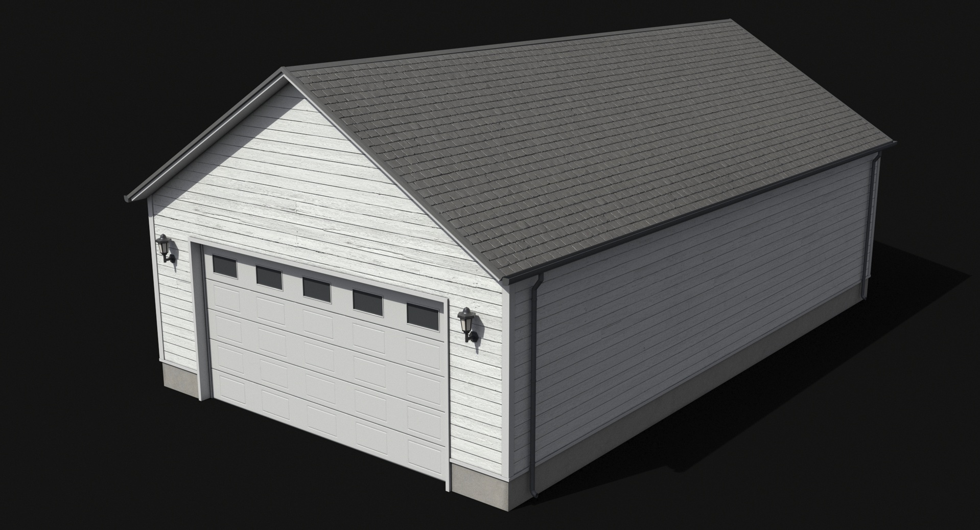 Media 1 for listing Residential House Garage PBR Low Poly