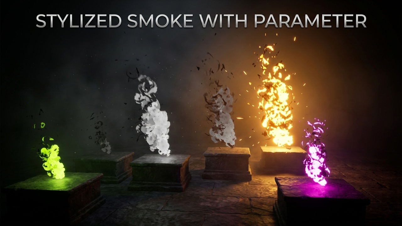 Media 1 for listing Stylized Smoke