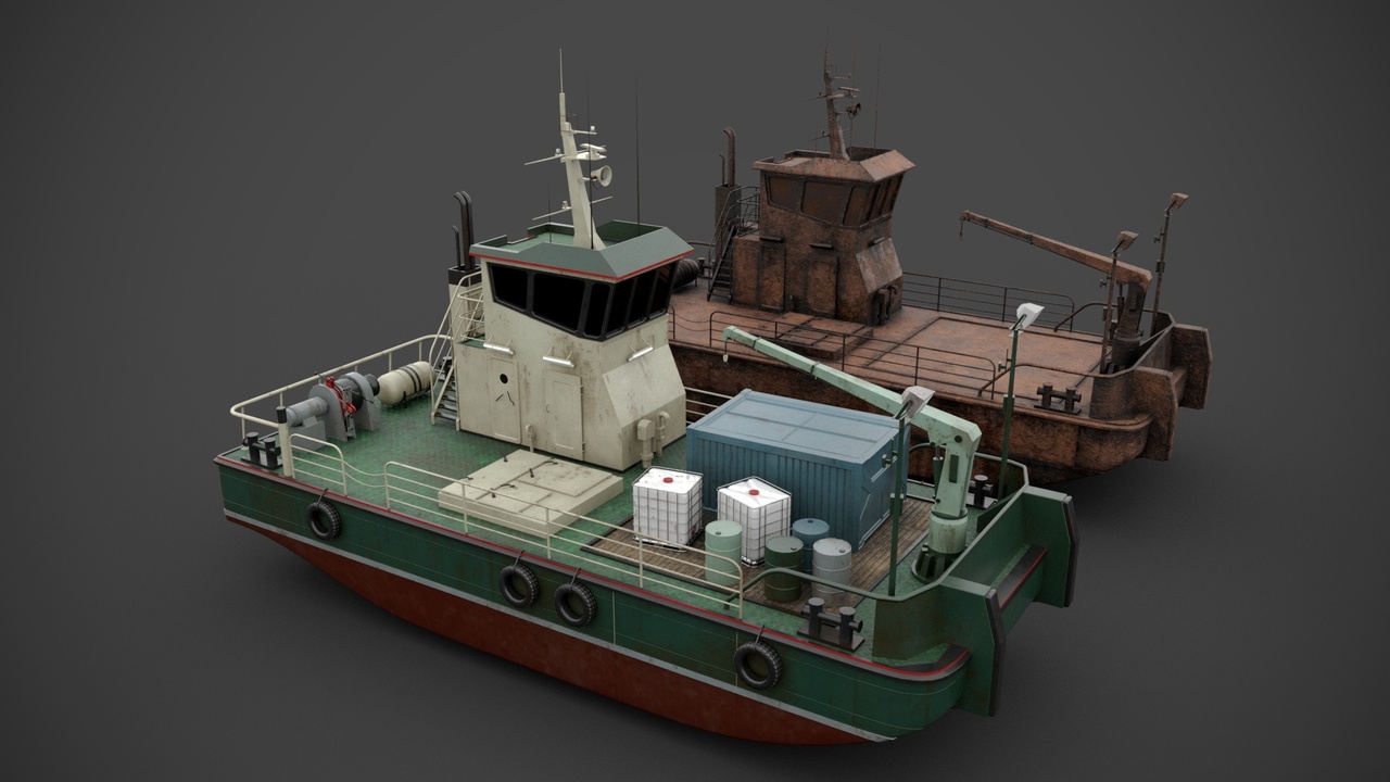 Media 1 for listing Multifunctional tugboat