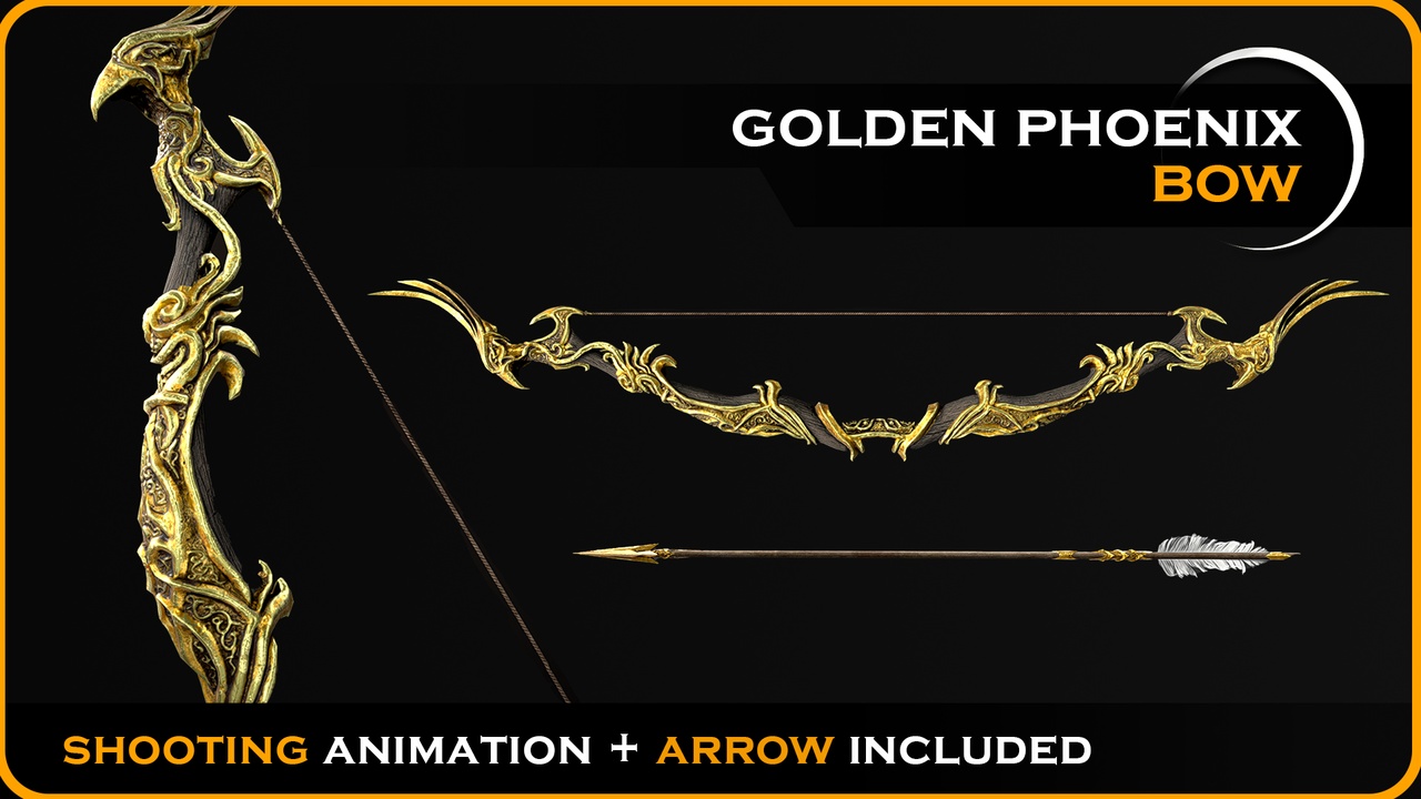 Media 1 for listing Phoenix Bow Arrow
