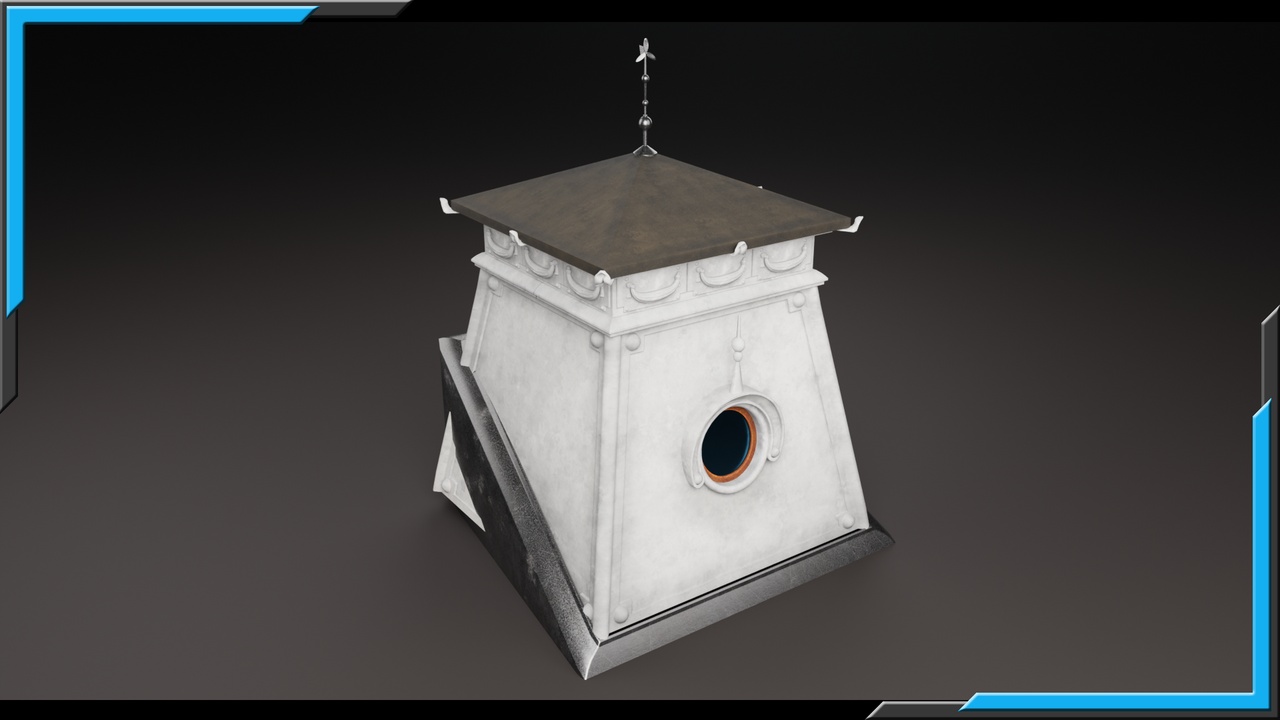 Media 1 for listing Building Architecture Element Textured Base Mesh 04