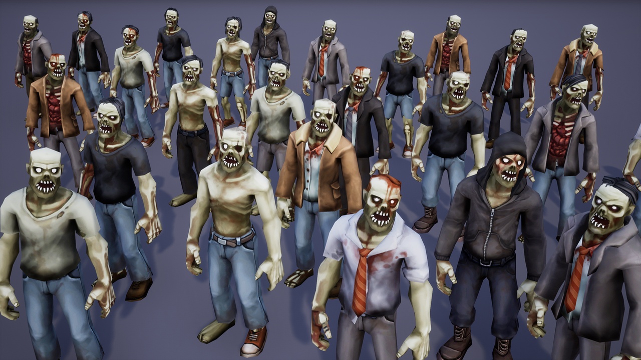 Media 1 for listing Toon Zombies