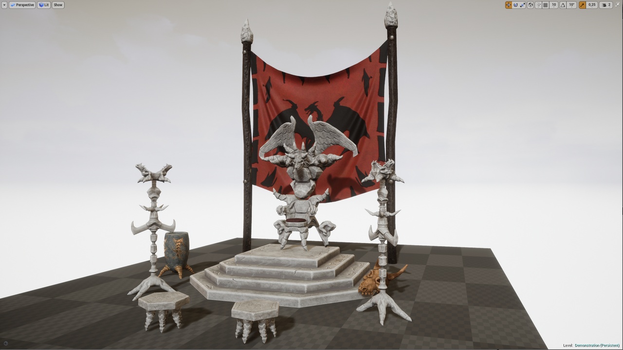 Media 1 for listing Throne Dragon