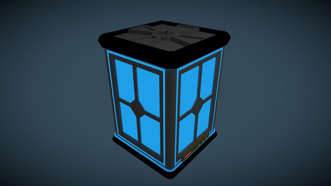 Media 1 for listing Sci-fi Cargo Container