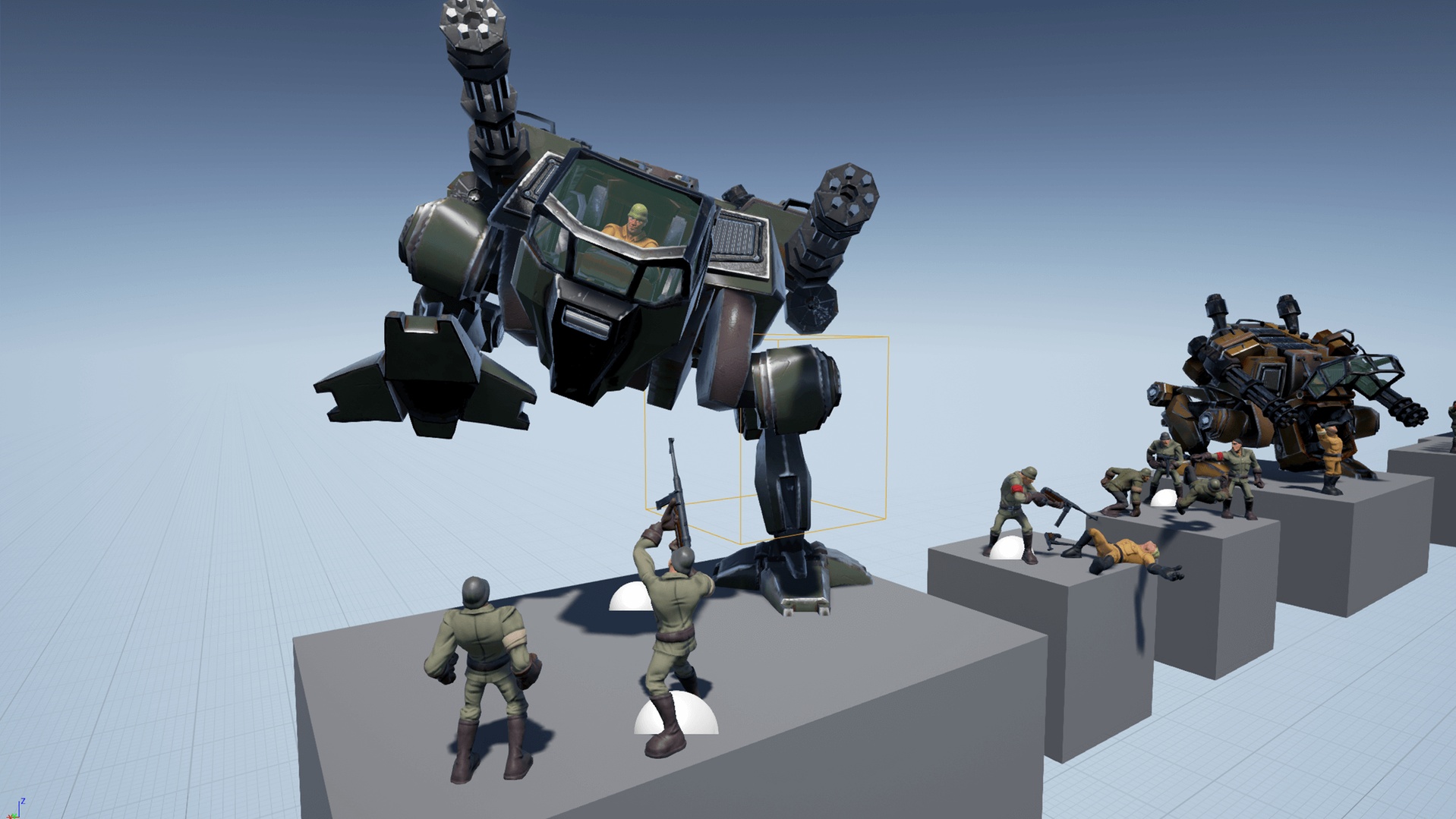 Media 1 for listing Animated Death Robot Pack