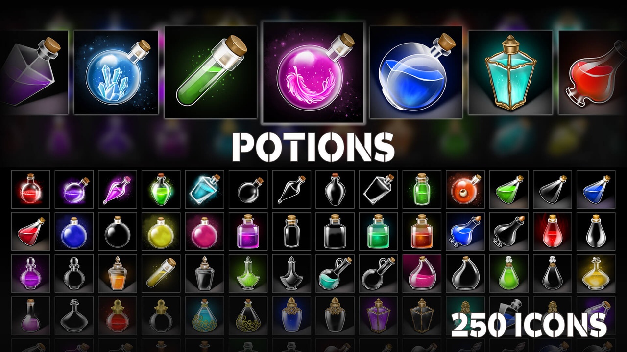 Media 1 for listing Potions - Icons