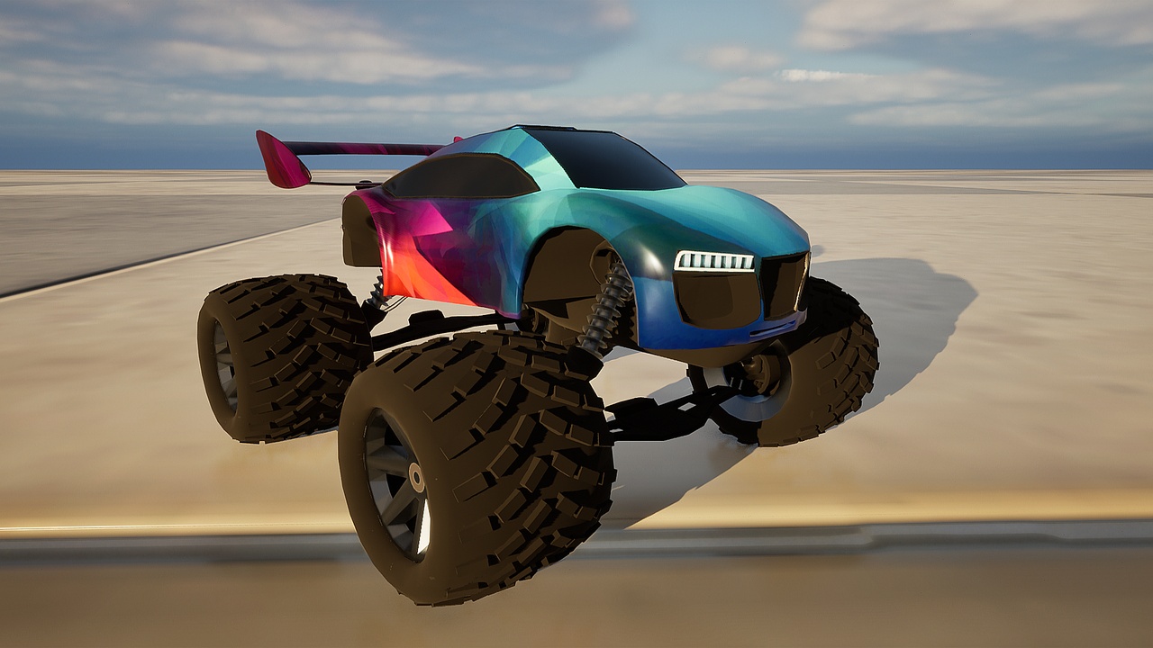 Media 1 for listing Off-Road RC Car - Crawler with Full Suspension and Replication